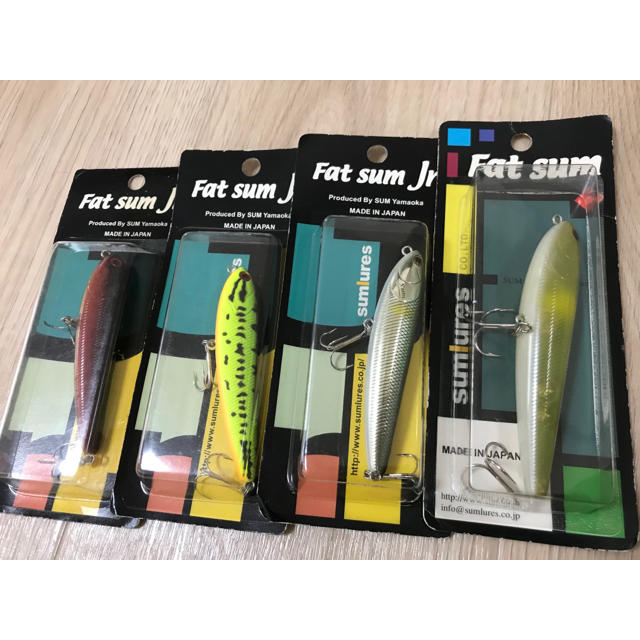 sumlures Fatsum&FatsumJr. 4個セット