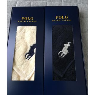 ポロラルフローレン(POLO RALPH LAUREN)の★新品★ラルフローレン ハンドタオル 2枚セット(ハンカチ)