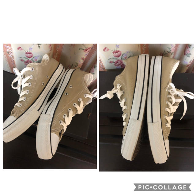 CONVERSE(コンバース)の＊大人気！ CONVERSE コンバース オールスター ベージュ スニーカー レディースの靴/シューズ(スニーカー)の商品写真