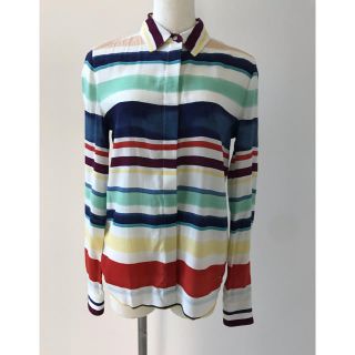 トミーヒルフィガー(TOMMY HILFIGER)のTommy hilfiger✨ブラウスサイズ2(シャツ/ブラウス(長袖/七分))