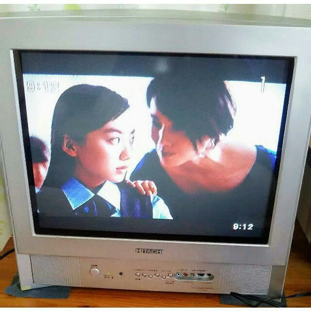 お得HOT 日立ブラウン管TV BUFFALO 地デジチューナー DTV-S110 セット