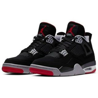 ナイキ(NIKE)の【即発送可能】AJ4 Air jordan4 retro bred 27.5cm(スニーカー)