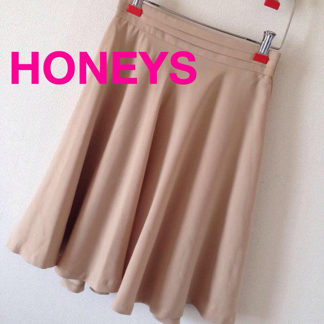 HONEYS(ハニーズ)のHONEYS♡ハイウエストフレアスカート レディースのスカート(ひざ丈スカート)の商品写真