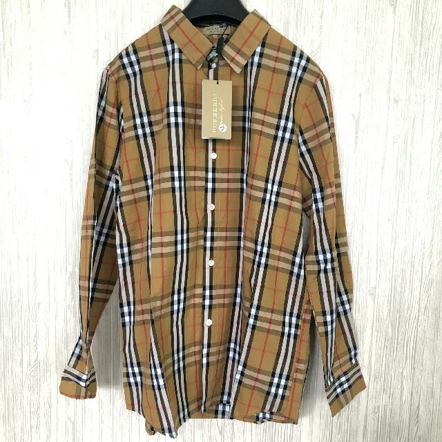 BURBERRY - BURBERRY シャツ チェック柄 流行るタイプ L 正規の通販 by patin's shop｜バーバリーならラクマ