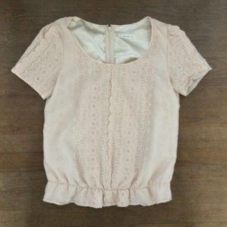 ウィルセレクション(WILLSELECTION)の刺繍が可愛いブラウス(シャツ/ブラウス(半袖/袖なし))