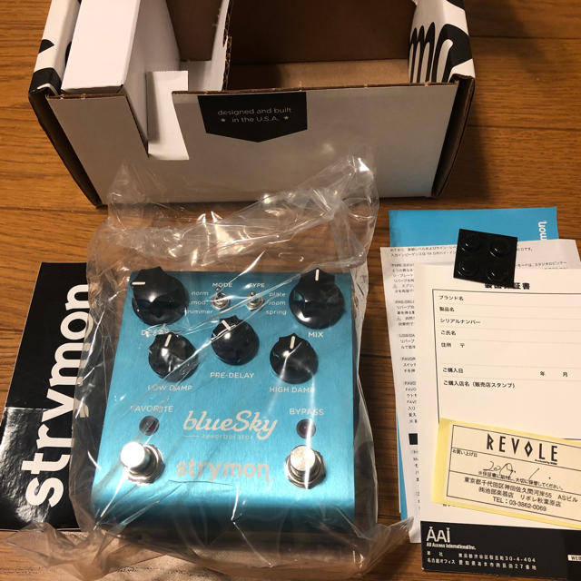 strymon bluesky 超美品 楽器のギター(エフェクター)の商品写真