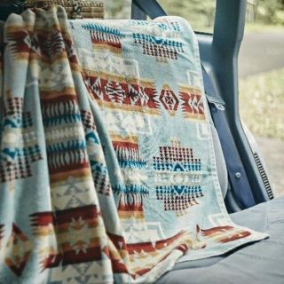 ペンドルトン(PENDLETON)の新品 ペンドルトン ブランケット 大判 ひざ掛け キャンプ ラグ バスタオル(毛布)