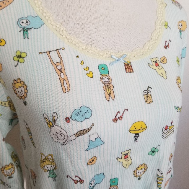 franche lippee(フランシュリッペ)のフランシュリッペ オリプリ ババTシャツ FL5 サンプル品 レディースのトップス(Tシャツ(長袖/七分))の商品写真