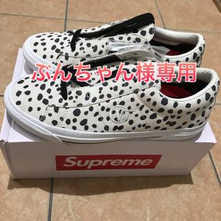 シュプリーム(Supreme)の【ぶんちゃん様ご購入】supreme☆VANSコラボスニーカー☆26.5(スニーカー)