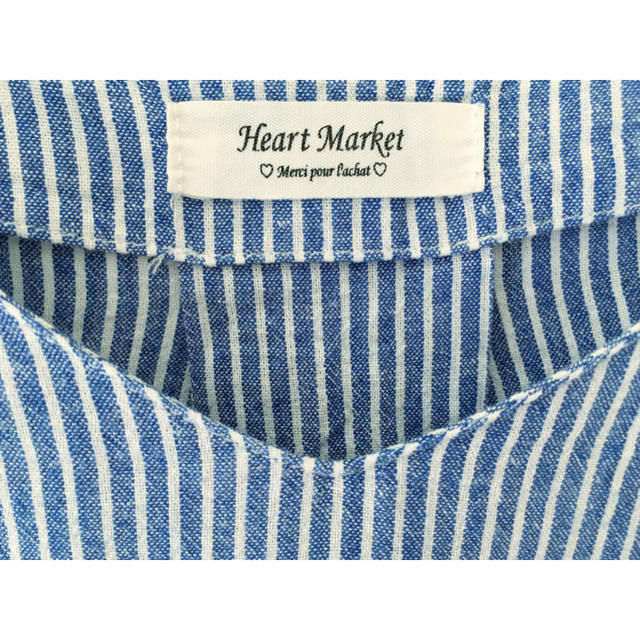 Heart Market(ハートマーケット)のHeart Market コットンリネン袖フレアトップス レディースのトップス(カットソー(半袖/袖なし))の商品写真