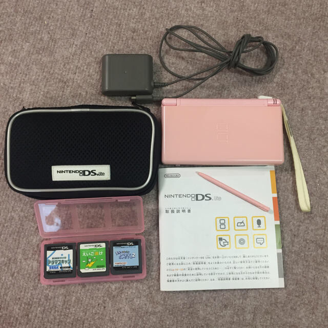 ニンテンドーDS Lite シルバー 銀 本体 ライト+rubic.us