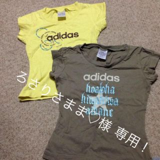 アディダス(adidas)の❤︎adidas❤︎ 2枚セット‼︎(Tシャツ/カットソー)