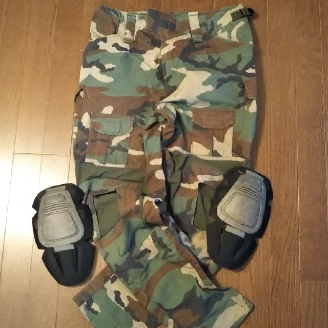 junkey-yoshi様専用】コンバットシャツ,パンツセット(ウッドランド)の