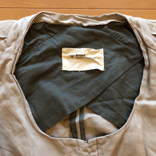 Isabel Marant(イザベルマラン)の可愛い✳︎ISABELMARANT薄手リネン混合ノーカラージャケット レディースのジャケット/アウター(ノーカラージャケット)の商品写真