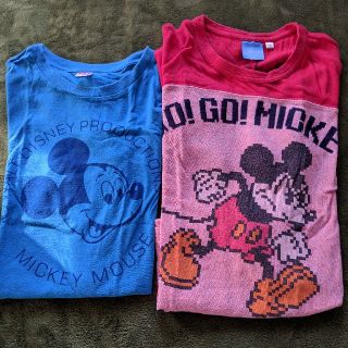 ディズニー(Disney)のDisney ミッキーマウスＴシャツ　130センチ(Tシャツ/カットソー)