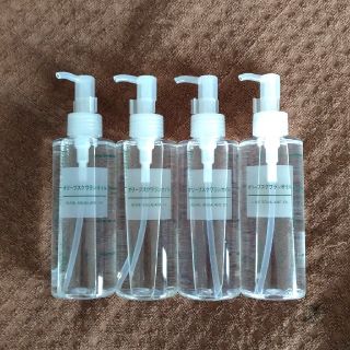 ムジルシリョウヒン(MUJI (無印良品))の【新品 未使用】無印 オリーブスクワランオイル　200ml 4本セット(ボディオイル)