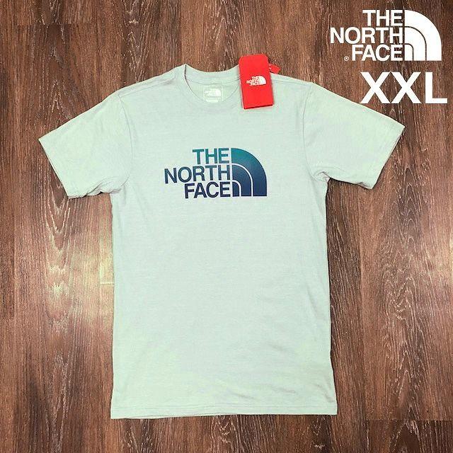 THE NORTH FACE(ザノースフェイス)のノースフェイス ハーフドームロゴ 半袖Tシャツ(XXL)青 180902 メンズのトップス(Tシャツ/カットソー(半袖/袖なし))の商品写真