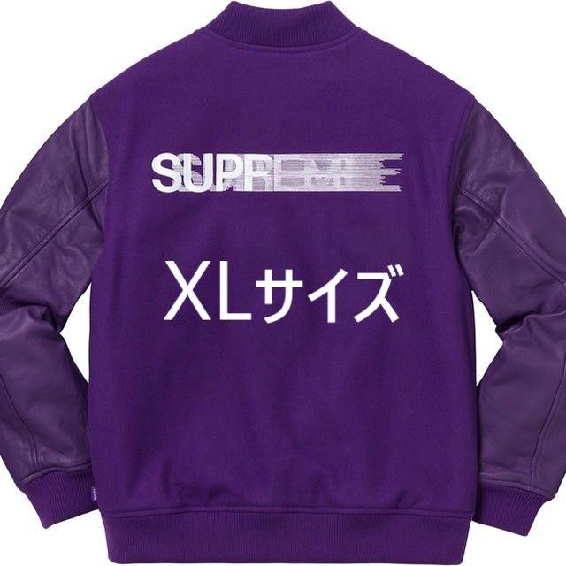 Supreme - 【XL】 Supreme Motion Logo Varsity Jacket