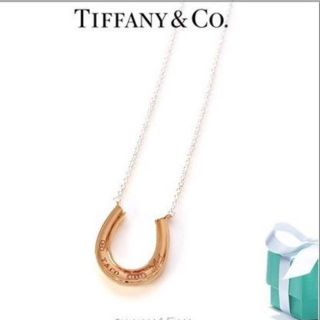 ティファニー(Tiffany & Co.)のティファニーネックレス馬蹄型 ローズピンク日本未入荷(ネックレス)