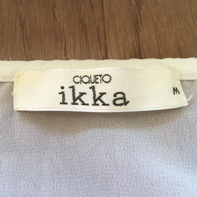 ikka(イッカ)のikka イッカ カットソー トップス Tシャツ レディースのトップス(カットソー(半袖/袖なし))の商品写真