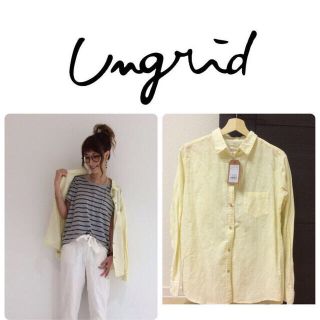 アングリッド(Ungrid)のungrid カラーリネンシャツ(シャツ/ブラウス(長袖/七分))