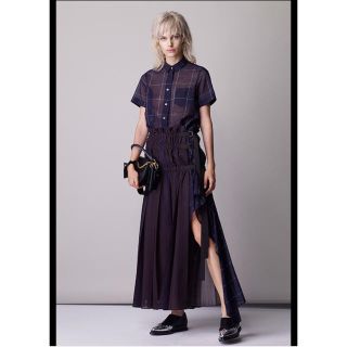 サカイ(sacai)の【美品】sacai サカイ スカート(ロングスカート)