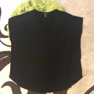 フォーエバートゥエンティーワン(FOREVER 21)の❗️れいりる様専用❗️VネックTシャツ ブラック(Tシャツ(半袖/袖なし))