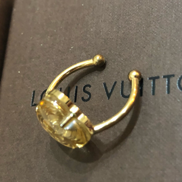 LOUIS VUITTON(ルイヴィトン)のルイヴィトンのモノグラムフラワーリング バーグアラフォリ 指輪 メンズのアクセサリー(リング(指輪))の商品写真