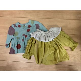 コドモビームス(こども ビームス)のgeewhizとdear muu muuのブラウス ジーウィズキッズ80サイズ(シャツ/カットソー)