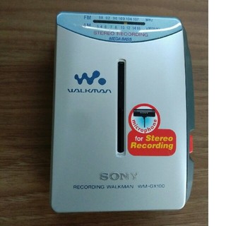 ウォークマン(WALKMAN)のSONY Recording Walkman 海外モデル ラジオ付 ステレオ録音(ポータブルプレーヤー)