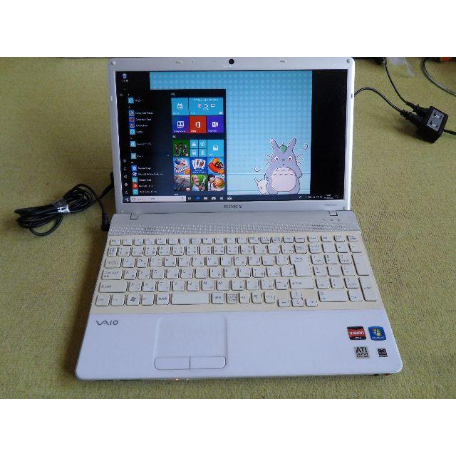 SONY VAIO 15.5inc ﾒﾓﾘｰ4G WINDOWS10