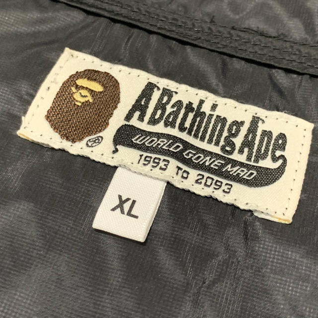 A BATHING APE ナイロンジャケット 薄手 A BATHING APE ナイロンジャケット 薄手