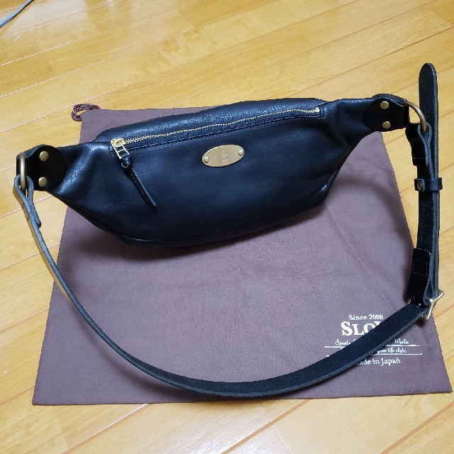 BEAMS(ビームス)のSLOW rubono leather fanny pack ボディバッグ メンズのバッグ(ボディーバッグ)の商品写真