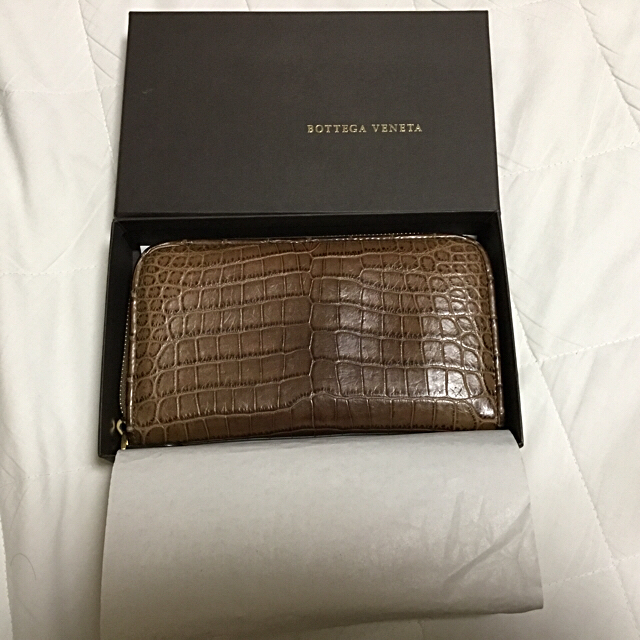 Bottega Veneta(ボッテガヴェネタ)のララさん専用  BOTTEGA VENETA　クロコソフトレザー長財布 メンズのファッション小物(長財布)の商品写真