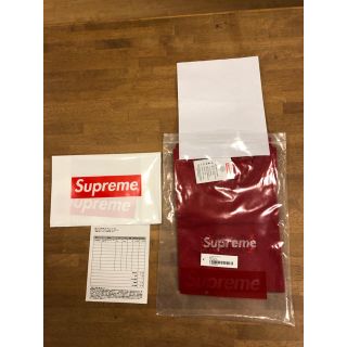 シュプリーム(Supreme)のL Supreme Swarovski Box Logo Tee Red(Tシャツ/カットソー(半袖/袖なし))