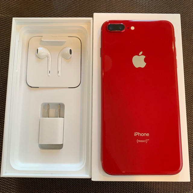 メーカー直送】 Red plus 8 iPhone - iPhone 256GB free) (SIM