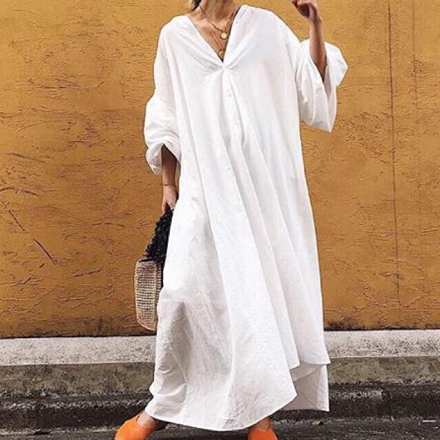 ボリュームロングシャツワンピース | hartwellspremium.com
