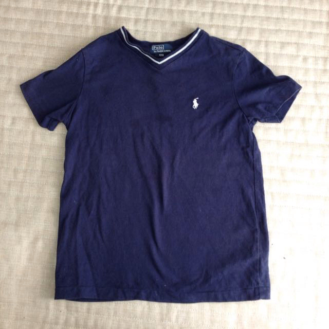 Ralph Lauren(ラルフローレン)のラルフローレン120センチ半袖 キッズ/ベビー/マタニティのキッズ服男の子用(90cm~)(Tシャツ/カットソー)の商品写真