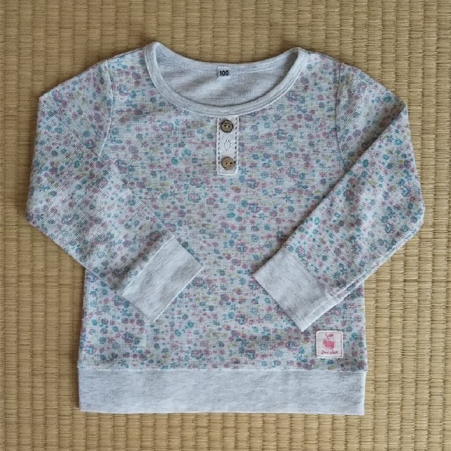 専用！女児100cm トップス3枚セット キッズ/ベビー/マタニティのキッズ服女の子用(90cm~)(Tシャツ/カットソー)の商品写真