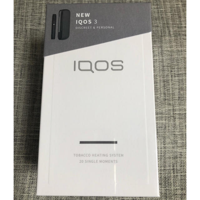 iQOS 3 本体 キット ベルベットグレー ブラック