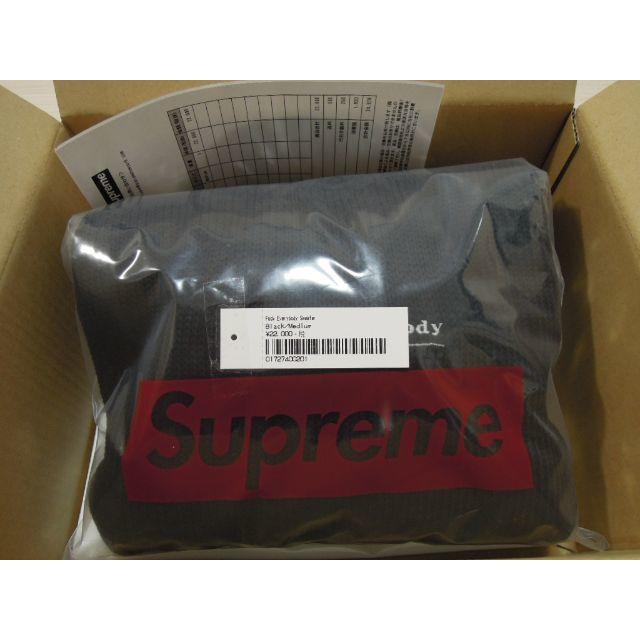 Supreme Fuck Everybody Sweater 黒 M 1