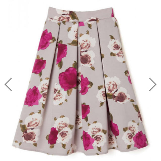 GRL(グレイル)のグレイル 花柄 スカート レディースのスカート(ひざ丈スカート)の商品写真