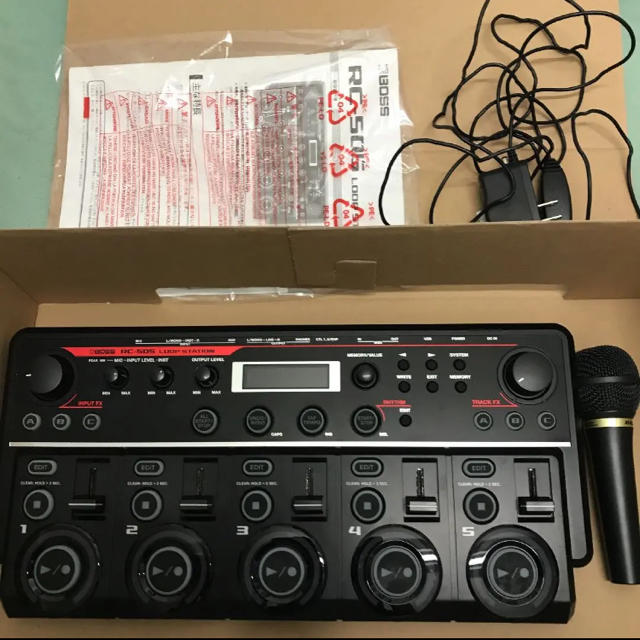 BOSS ループステーション RC-505 備品完備 マイク付き - その他
