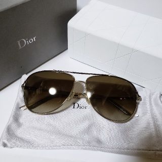 クリスチャンディオール(Christian Dior)の正規品♥クリスチャンディオール サングラス ♥ティアドロップ♥中古美品♥送料無料(サングラス/メガネ)