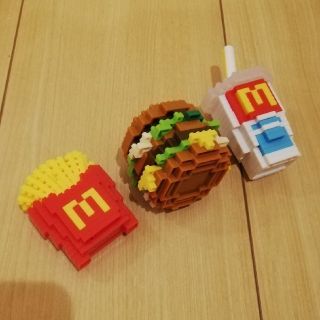 マクドナルド(マクドナルド)のナノブロック☆マクドナルド限定(模型/プラモデル)