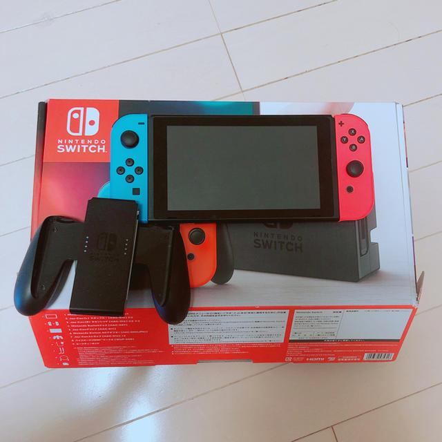 任天堂switch 本体  片側ストラップのみ欠損