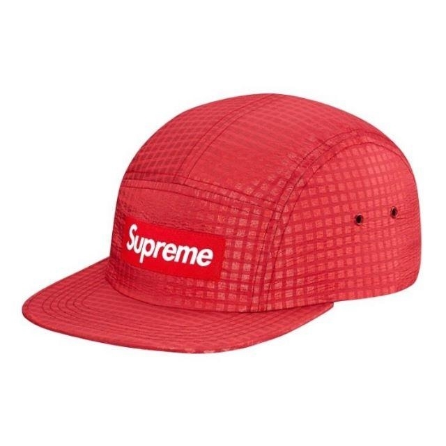 Supreme Metallic Check Camp Cap キャップ