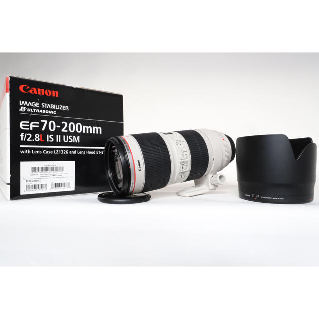 ef70-200mm f2.8l is ii usm「清掃済み、保護レンズ付き」