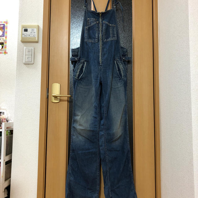 JOHNBULL(ジョンブル)のjohnbull デニム フレンチサロペット レディースのパンツ(サロペット/オーバーオール)の商品写真