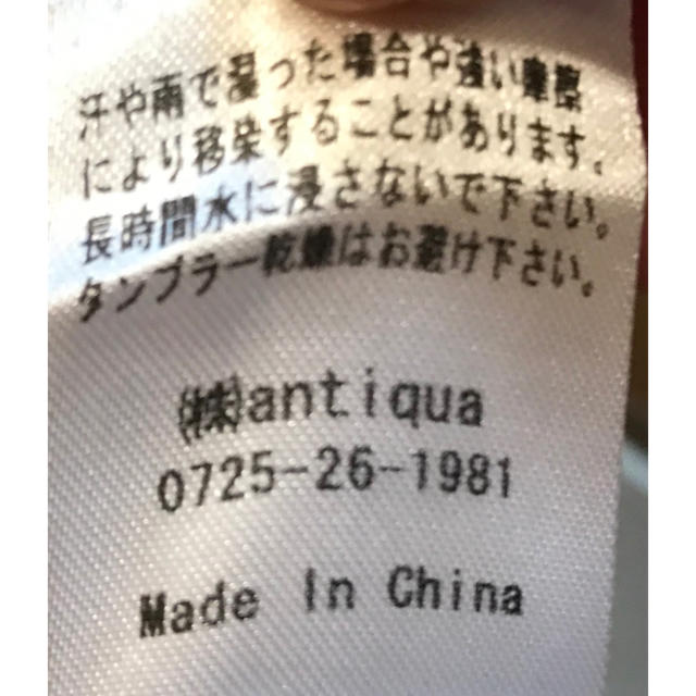 antiqua(アンティカ)のシャツ レディースのトップス(シャツ/ブラウス(長袖/七分))の商品写真